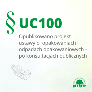 Projekt UC100 po konsultacjach publicznych