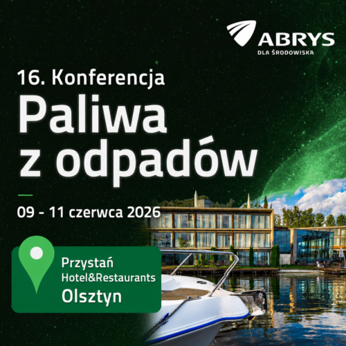 PIGO obejmuje patronatem branżowym 16. Konferencję „Paliwa z odpadów”