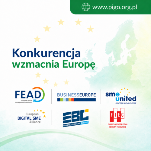 Wspólny europejski apel o silniejszą konkurencję w zamówieniach publicznych.